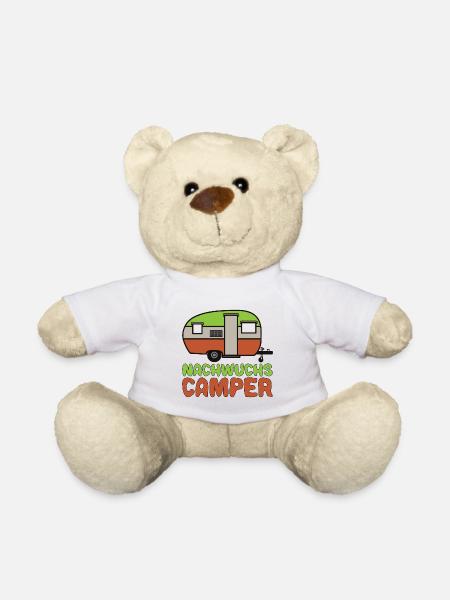 Baby Camping - Nachwuchs Camper - Teddy - Weiß