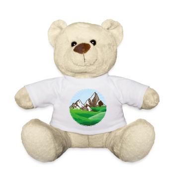 Berge Natur - Teddy - Weiß - Vorne