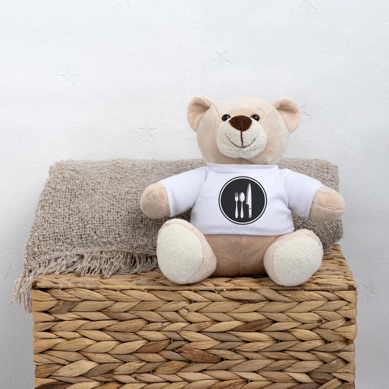 Fork Cutlery Teddy Bear