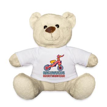 MTB Mountainbike Mountainbikerin Baby Mädchen - Teddy - Weiß - Vorne