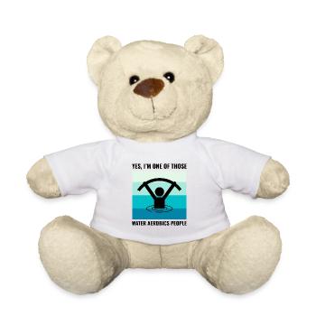 Water aerobics Aquatic fitness Aqua Exercise - Teddy Bear - white - Front