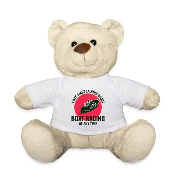 Boat Racing Motorboot Schnellboot Offshore Rennen - Teddy - Weiß - Vorne