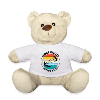 Kitesurfen Kitesurfen Kiteboarding Kiteboard - Teddy - Weiß - Vorne
