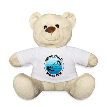 Kitesurfen Kitesurfen Kiteboarding Kiteboard - Teddy - Weiß - Vorne