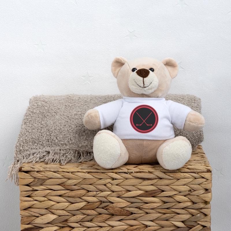 Ice hockey sticks Teddy Bear