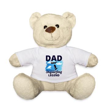 Skysurfing Dad Skydiving Extreme Sport Skydive - Teddy Bear - white - Front