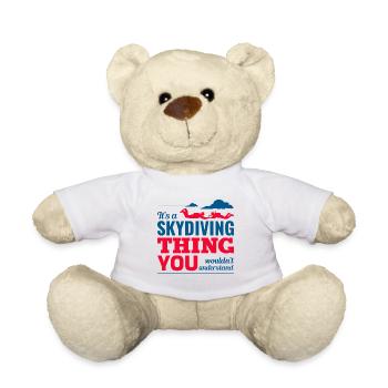 Fallschirmspringen Fallschirmspringen - Teddy - Weiß - Vorne