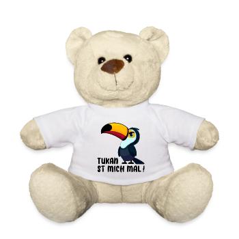 TUKAN VOGEL AMERIKA SAFARI BÖSE LAUNE ABNEIGUNG - Teddy - Weiß - Vorne