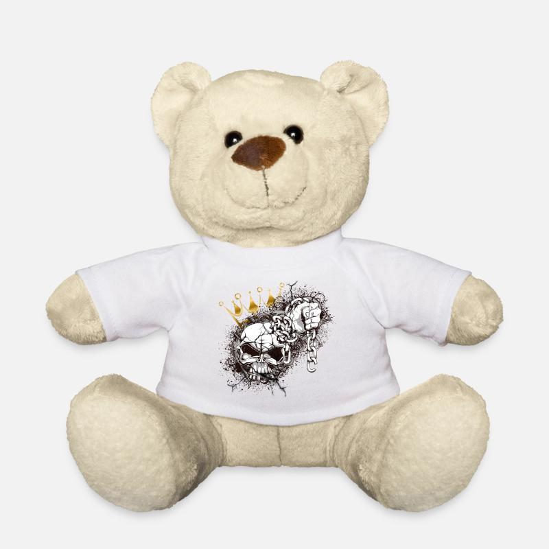 Couronne du roi - Nounours - blanc