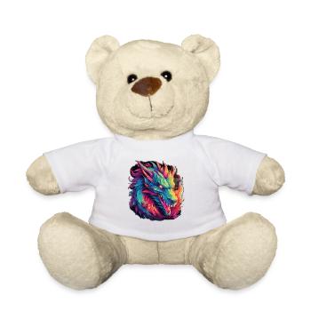 Dragon de Feu - Nounours - blanc - Devant