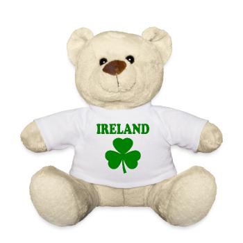 Irland kleeblatt - Teddy - Weiß - Vorne