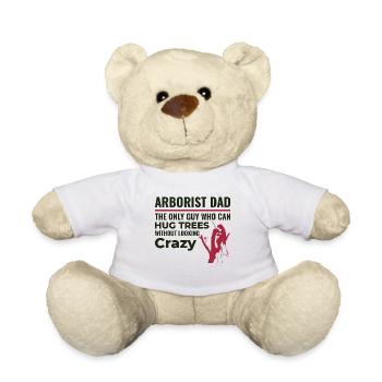 Baumpfleger Vater Baumchirurg Kletterer Klettertrimmer - Teddy - Weiß - Vorne
