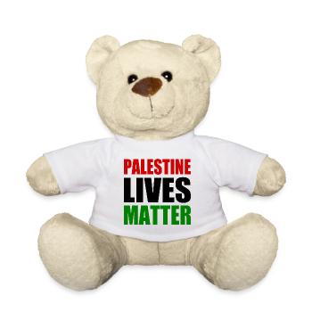 palestine lives matter - Nounours - blanc - Devant