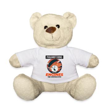 Pilote de paramoteur Paramoteur Parapente motorisé - Nounours - blanc - Devant