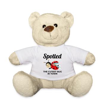 Coccinelles Collectionneur d’insectes Entomologie Entomologiste - Nounours - blanc - Devant
