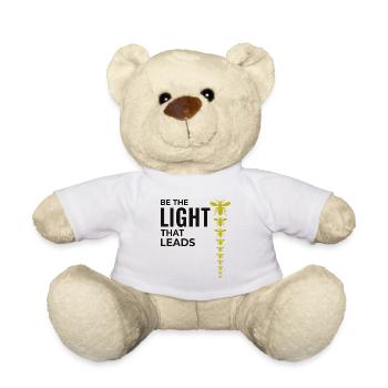 Fireflies Firefly Lightning Bug Insect Collector - Teddy Bear - white - Front