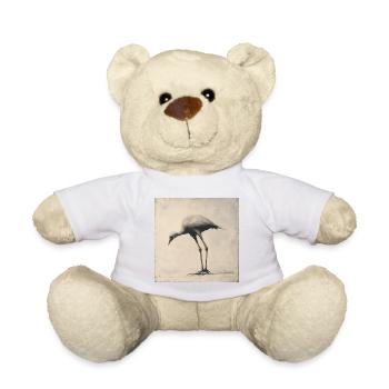 Oiseau fictif - Nounours - blanc - Devant