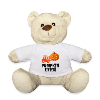 Halloween Chariot élévateur Pumpkin Lifter - Nounours - blanc - Devant