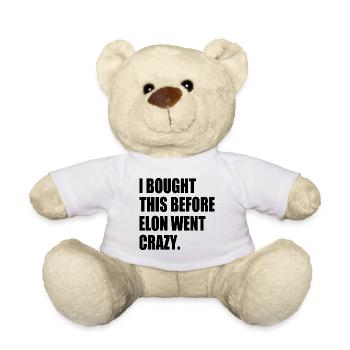 i bought this before elon went crazy - Teddy - Weiß - Vorne
