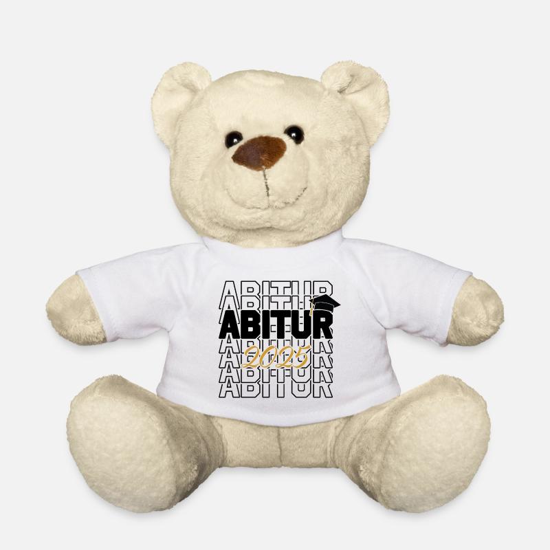 Abitur 2025 - Teddy - Weiß