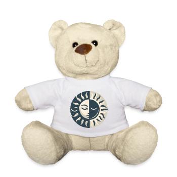 Sonne & Mond - Minimalistische Harmonie 2 - Teddy - Weiß - Vorne