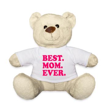 Best mom ever - Nounours - blanc - Devant