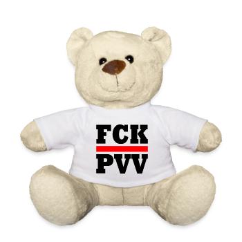 Fck pvv - Teddy - Weiß - Vorne