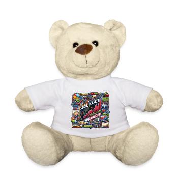 Trading meine Passion cooles Trading Design - Teddy - Weiß - Vorne