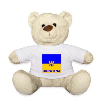 Die Ukraine - Nounours - blanc - Devant