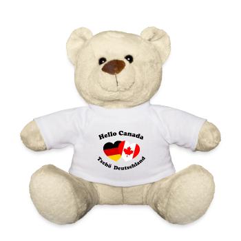 Hallo Kanada - Teddy - Weiß - Vorne