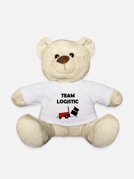Das Team Logistik - Teddy - Weiß