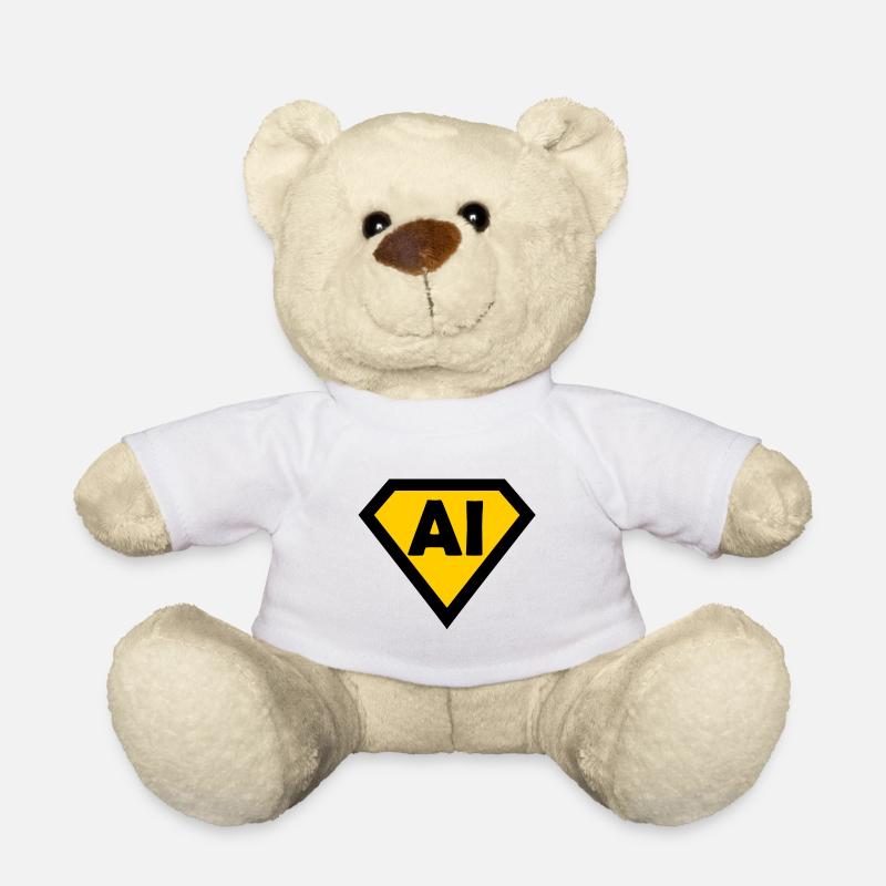 Intelligence et codage - Nounours - blanc