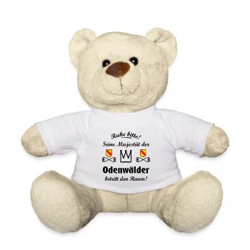 Der König aus dem Odenwald - Teddy - Weiß - Vorne