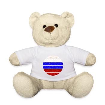 Chez nous en Russie - Nounours - blanc - Devant