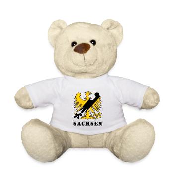 Die Sachsen im Osten - Teddy - Weiß - Vorne