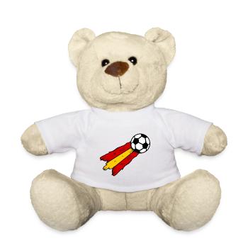 Les supporters d’Espagne - Nounours - blanc - Devant