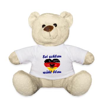Der Deutschland Wahlkampf - Teddy - Weiß - Vorne