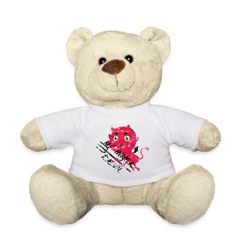 my inner devil - Teddy Bear - white - Front