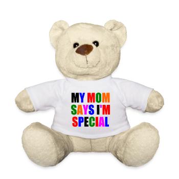 my mom says im special - Teddy - Weiß - Vorne