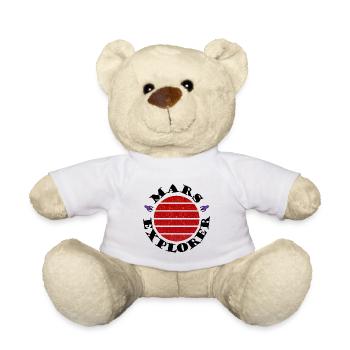 Die Entdecker des Mars - Teddy - Weiß - Vorne