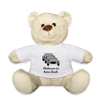 Déplacement et voitures - Nounours - blanc - Devant
