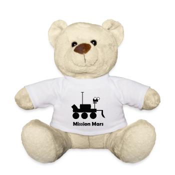 Die Mission zum Planet Mars - Teddy - Weiß - Vorne