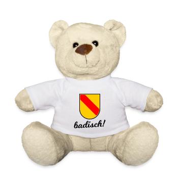 Le Grand-Duché de Bade - Nounours - blanc - Devant