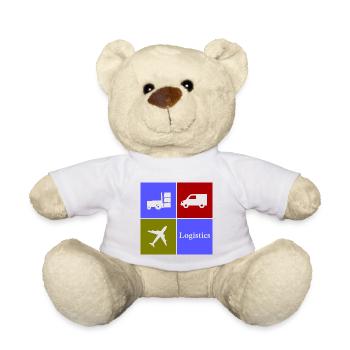 Les symboles logistiques - Nounours - blanc - Devant