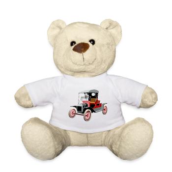 Auto Vintage - Teddy - Weiß - Vorne