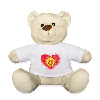 Kirghizistan - Nounours - blanc - Devant