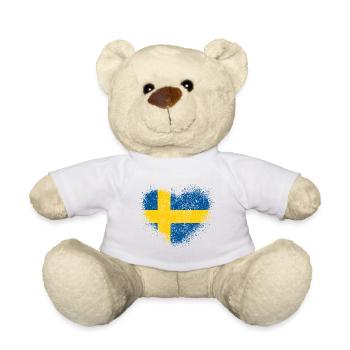 Suède - Nounours - blanc - Devant