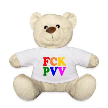 Fck pvv - Teddy - Weiß - Vorne