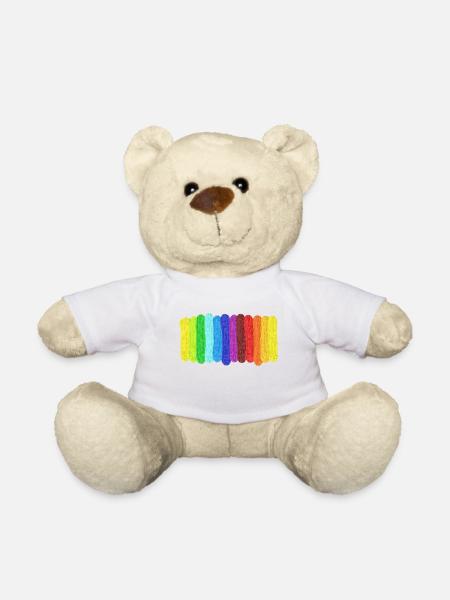 I am me, I am many - Teddy Bear - white