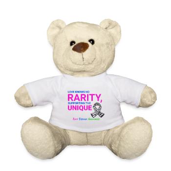 La sensibilisation aux maladies rares au service de l’unique - Nounours - blanc - Devant